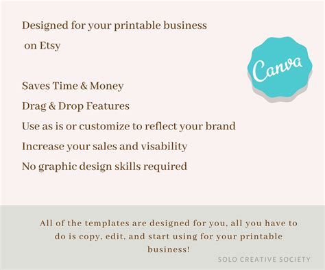 Canva Etsy Shop Banner Templates for Printables Canva | Etsy