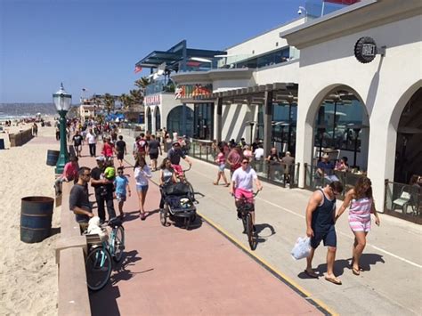 Mission Beach Boardwalk - Boardwalk - Mission Beach - Ocean Front Walk