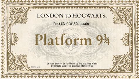 Image - Hogwarts Express Ticket.jpg - Harry Potter Wiki