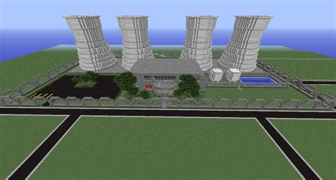 Minecraft Nuclear Power Plant