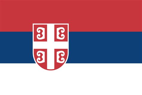 Simplified Flag of Serbia : r/vexillology