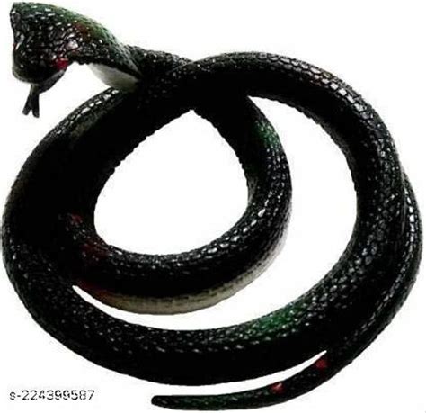 Great Rubber Snakes Prank Toy (Black) Cartoon