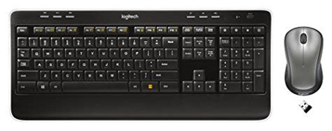 Logitech MK520 Wireless Keyboard and Mouse Combo – Long Battery Life,