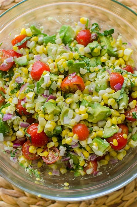 Avocado Corn Salad | Living Lou