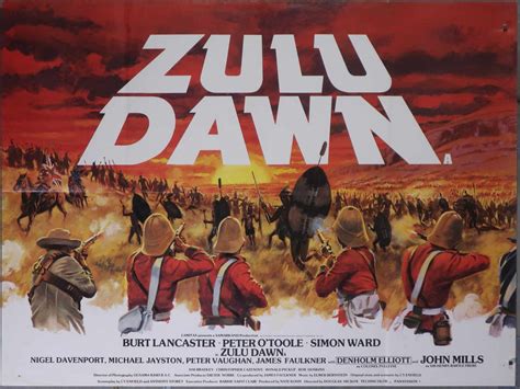 Zulu Dawn Original Movie Poster UK quad 40"x30" - Simon.Dwyer - a fast ...