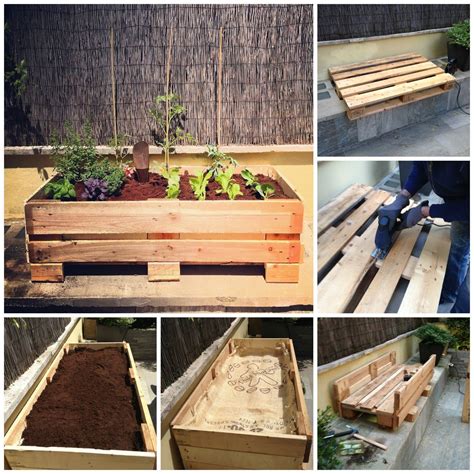 How To Build A Raised Garden Bed With Pallets