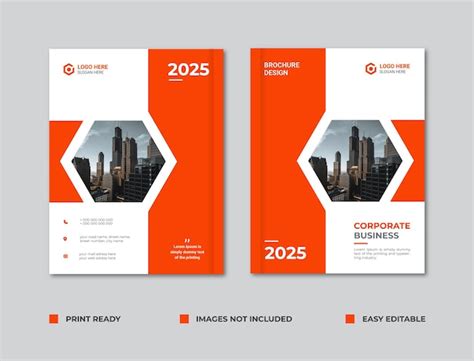 Premium Vector | Annual corporate or booklet cover design