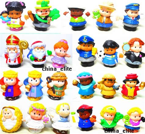 ! 30 Styles New Little People PVC Figure Dolls Toys Cute Cartoon Doll ...