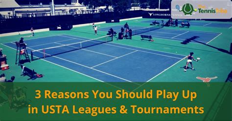 Why You Should Play Up In USTA Tournaments & Leagues (3.5 - 5.0)