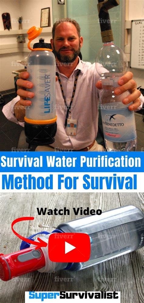 Survival Water Purification | Survival, Water purification, Survival skills