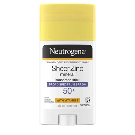 Neutrogena Sunscreen Stick: The Sheer SPF 50 Mineral Armor - All She Things