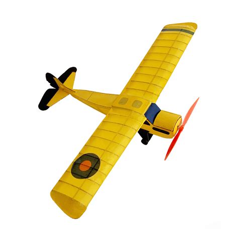 Buy Flying Wooden Model Aircraft Kit with Video Instruction, Rubber ...