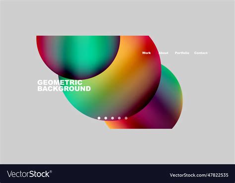 Minimalist geometric abstract background with Vector Image