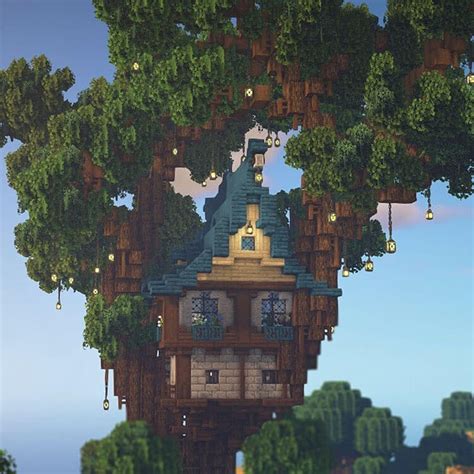 21 Minecraft Treehouse Build Ideas and Tutorials - Mom's Got the Stuff ...