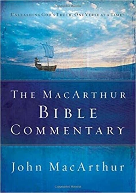 The MacArthur Bible Commentary Hardcover – by John MacArthur (Author ...