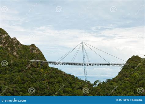 The Langkawi Sky Bridge in Langkawi Island Editorial Stock Photo ...