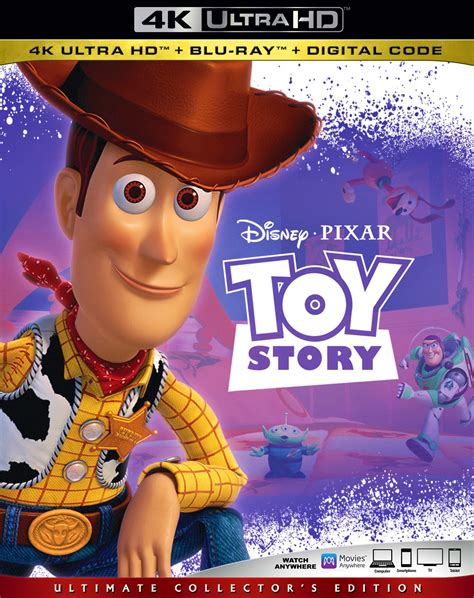 TOY STORY: 4K UHD Blu-Ray (Disney/Pixar, 1995) Walt Disney Home ...