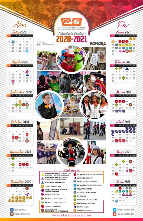 Calendario Escolar 2024 Cobach - Image to u