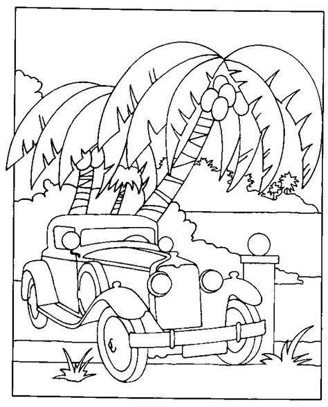 Car Coloring Pages - Coloringpages1001.com