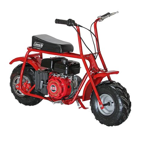 Coleman Powersports CT100U Mini Bike, Red | Mini bike, Specialized ...