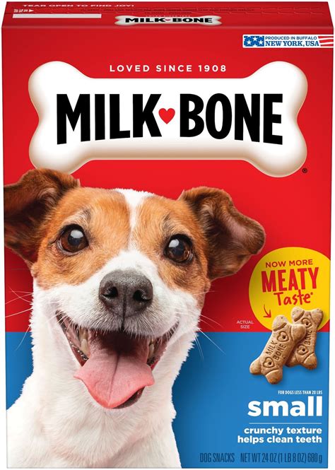 MILK-BONE Original Small Biscuit Dog Treats, 24-oz box - Chewy.com