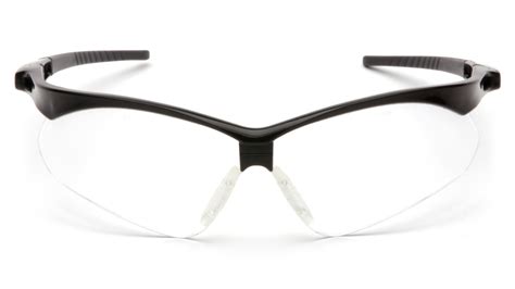 PMXTREME Safety Glasses - Black Frames Clear Anti-Fog Lens