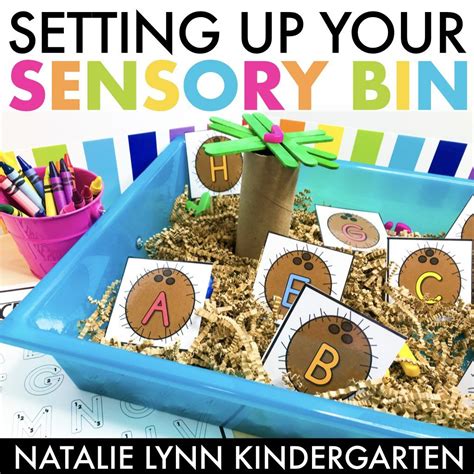 How To Use Sensory Bins in Kindergarten - Natalie Lynn Kindergarten