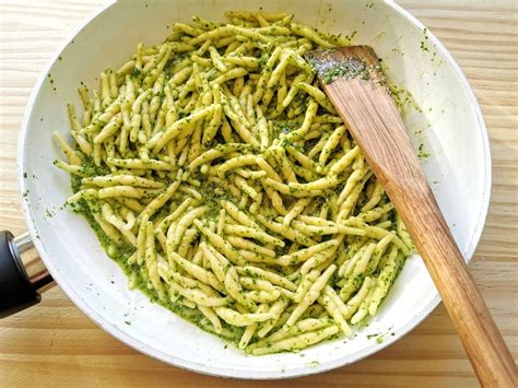 Trofie Pasta with Rocket Pesto Recipe – The Pasta Project