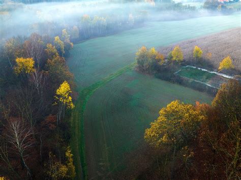 Aerial landscapes on Behance