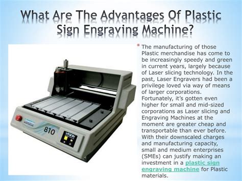 PPT - Plastic Engraving Machines PowerPoint Presentation, free download ...