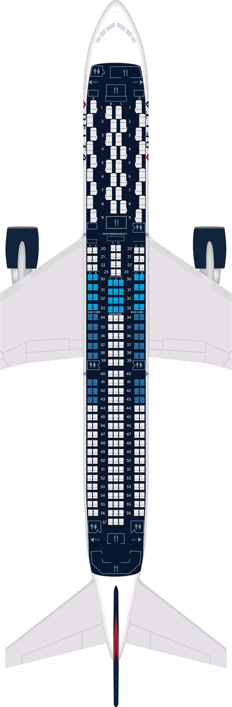 Delta 767 400 Seating Chart