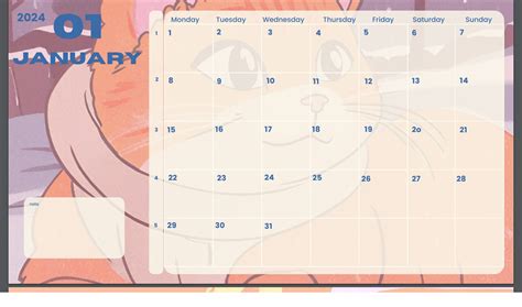 Cat Calendar 2024 - Etsy