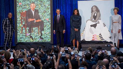 Obama Portraits Unveiled At National Portrait Gallery | iHeart