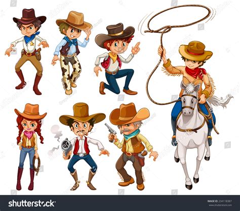 43,029 Cartoon Cowboy Images, Stock Photos & Vectors | Shutterstock