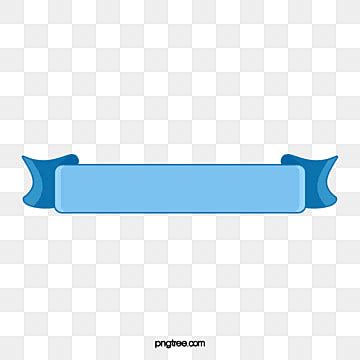 Blue Ribbon Border Clip Art