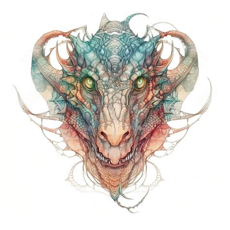 Dragon Front View Stock Illustrations – 369 Dragon Front View Stock ...