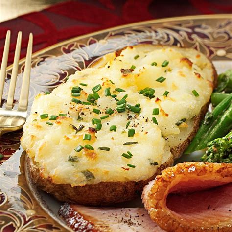 Cheese-Stuffed Twice-Baked Potatoes Recipe: How to Make It