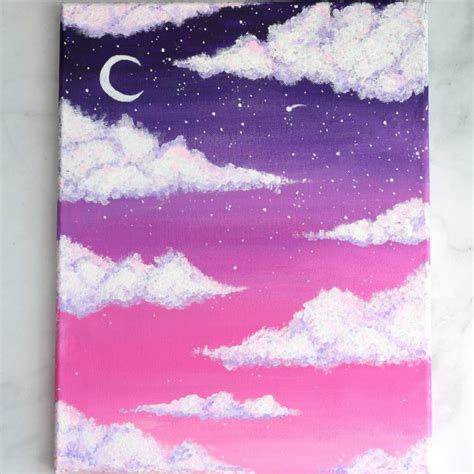 Simple Sunset Painting With Clouds : How To Paint Clouds At Sunset Palm ...