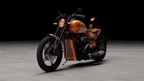 Harley Davidson FXDR Custom 3D model | CGTrader