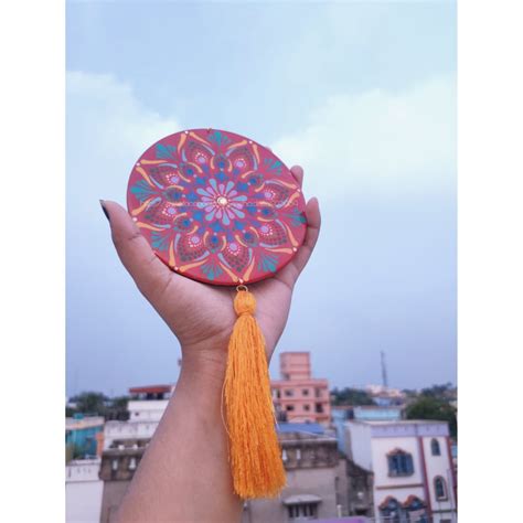 Dot mandala Art wall hanging Plate - Necessity eStore - @ Best Price