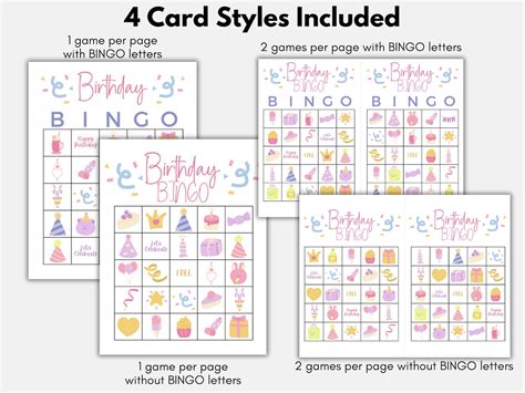 Bingo Card Generator, Editable Bingo Card, DIY Fillable Gae Cards ...