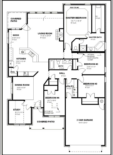 Architecture house plan drawing - nasadgc