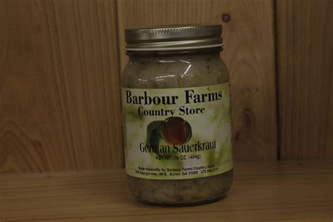 German Sauerkraut – Barbour Farms