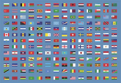 Flags Of Different Countries - 20 Free PDF Printables | Printablee