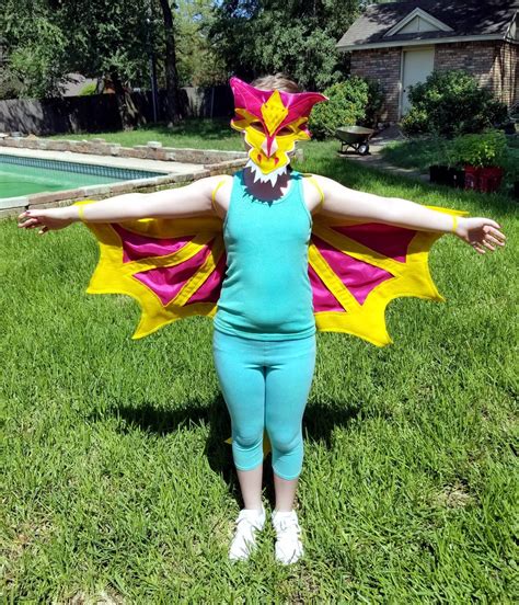 Dragon Wings Costume Yellow Ages Kids 1 to Adult | Etsy