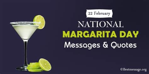 Happy National Margarita Day Messages & Quotes – Sample Messages