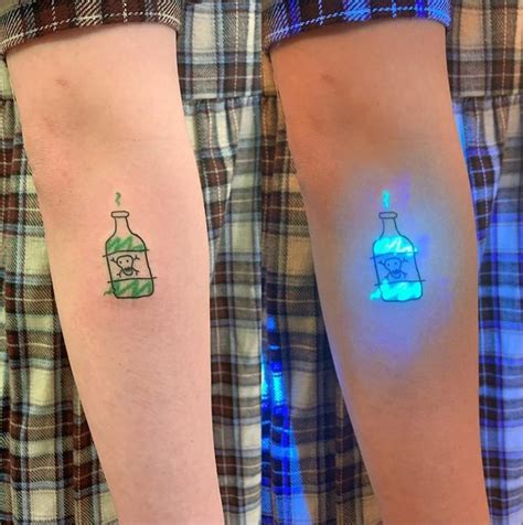 20+ Incredible UV Tattoo Designs To Glow In The Dark - The XO Factor