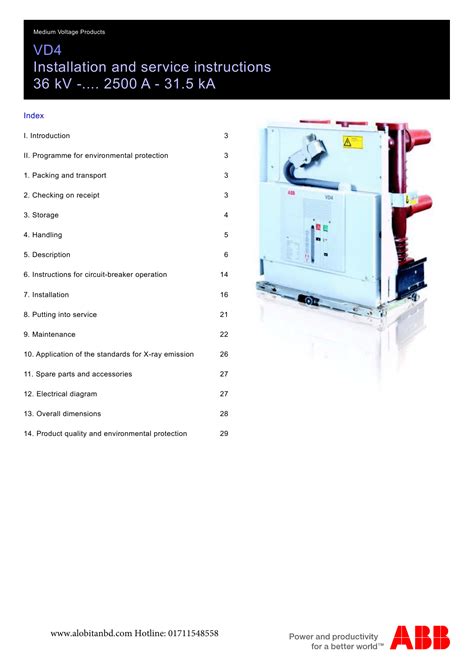 Abb Vacuum Circuit Breaker Catalogue Pdf