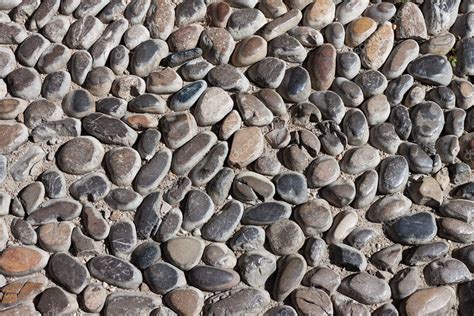 Pebbles stone road texture — Stock Photo © romantsubin #11413510