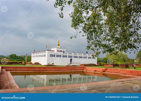 Mayadevi Temple : the Birthplace of Gautam Buddha Stock Photo - Image ...